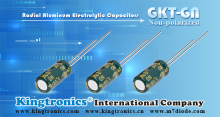 Kt Kingtronics GKT-GN Radial Aluminum Electrolytic Capacitors