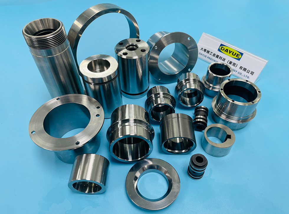Carbide Tungsten Carbide Components Machined Bushings / Hartmetall-Teile
