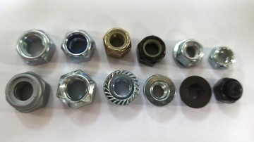 stainless steel hex nylon insert lock nuts DIN985 nylon locking nut