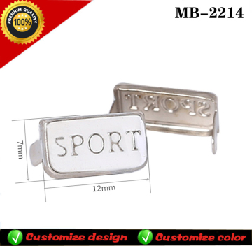 Small shoe buckle decorative metal buckle shoe accessories iron buckle