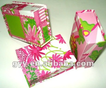 flower printing packaging box