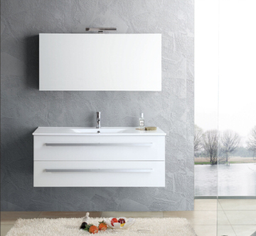 Mirrored  slim mirrored bathroom vanity