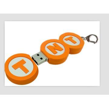 customed TNT usb flash disk,  fast delivery