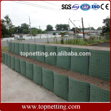 Sand Filled Hesco Barrier Military Perimeter Security Hesco Barrier