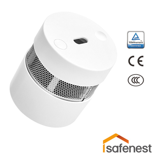 Wireless smoke detector with high sensitivity