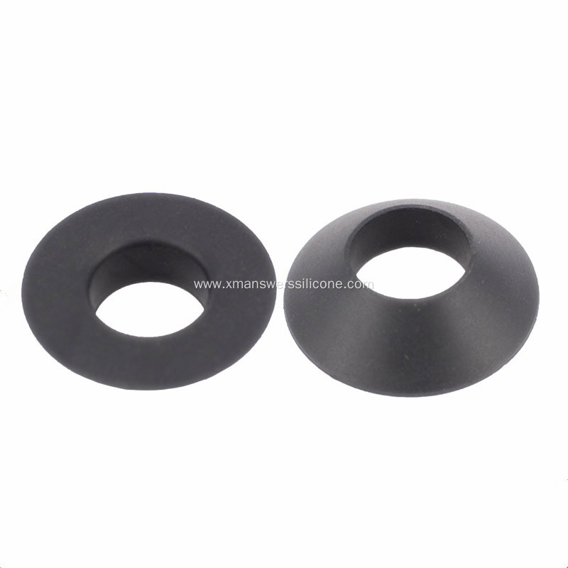 Custom Square Silicone Blind Open Oval Rubber Grommets