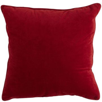 Unique Red Orange Decorative Throw Pillows Seat Sofa , 18” X 18”throw Pillows