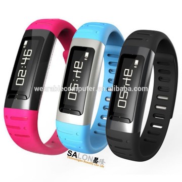 2015 healthy bluetooth bracelet with remote Control Camera / bracelet bluetooth manual/bluetooth smart bracelet with OLED