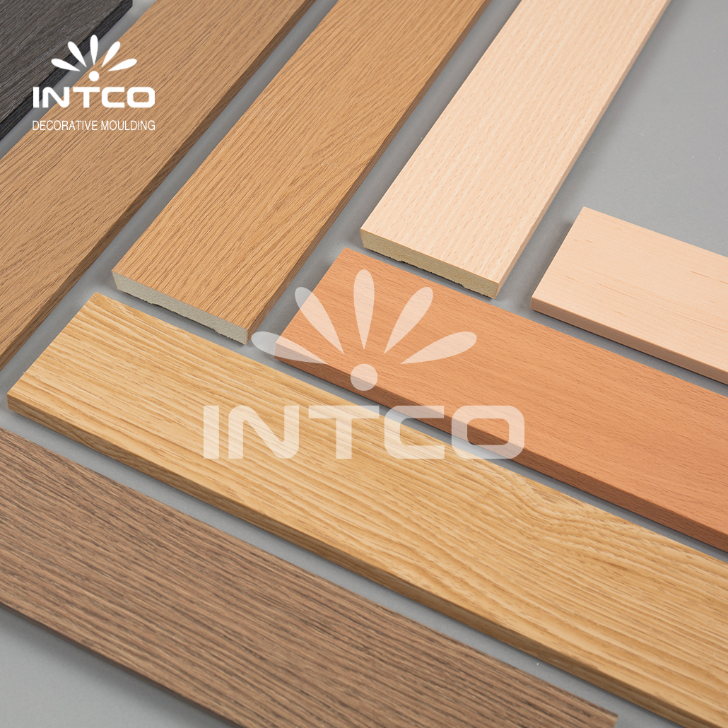 INTCO New Arrival Plastic Waterproof Baseboard Easy Installation Flooring Accessories Interior Decorative Skirting Board