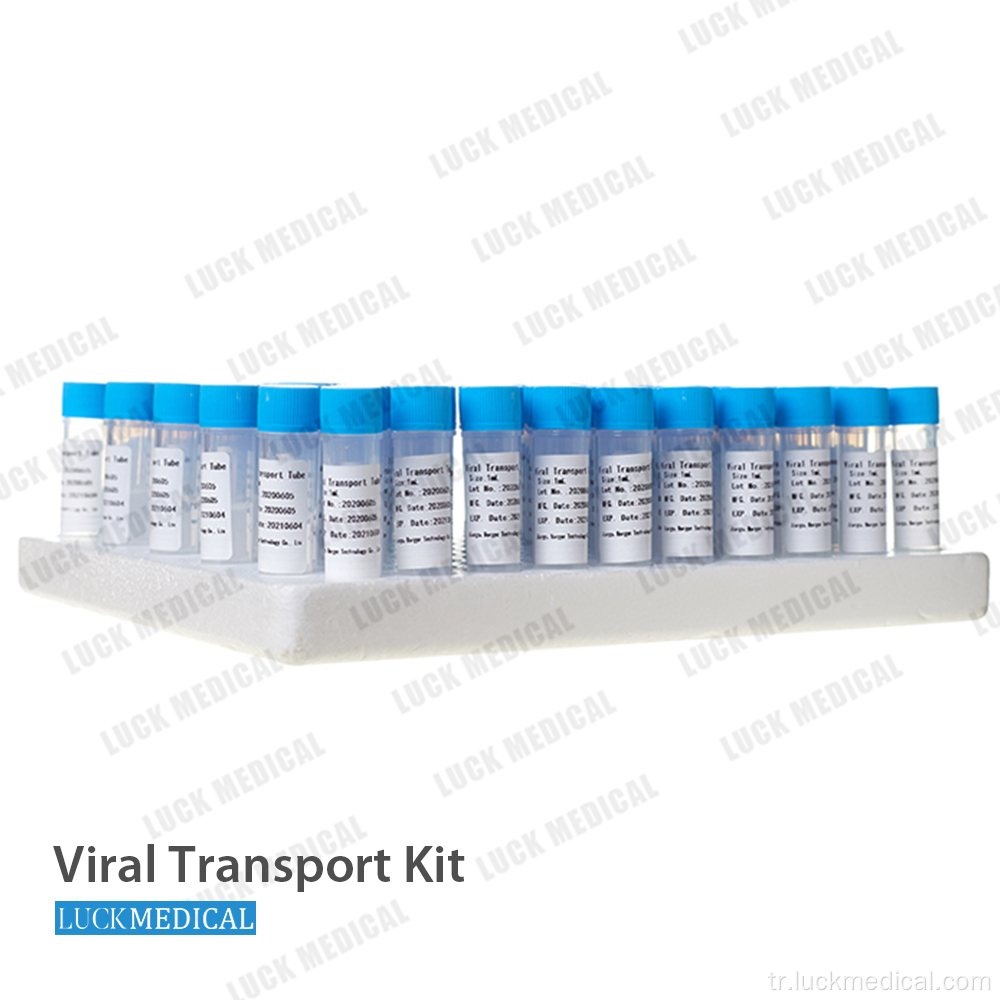 Swab CE ile küçük VTM 2ml/5ml tüp