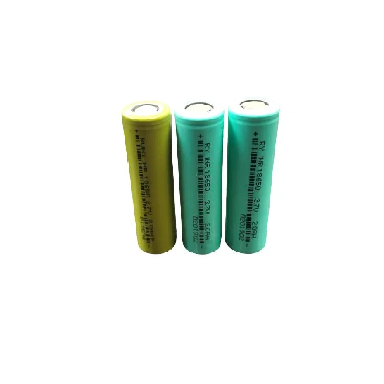 18650 NCM 3.7V 2000mAh Célula de batería de iones de litio para sistema solar