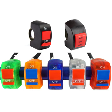 Waterproof Flame-Out Control 22mm Universal Motorcycle Switch Assembly