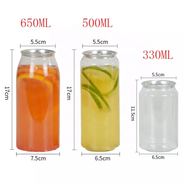 Plastic PET Bottles 330ml 500ml 650ml for Juices, Coffees, Beverages, Smoothies, Drinks, and Sodas