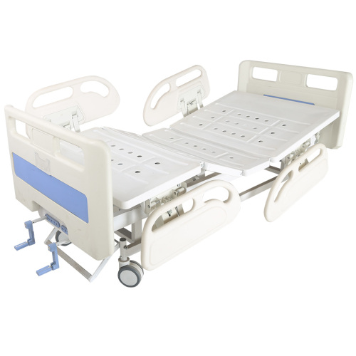 Manual type hospital equipment bed care bed
