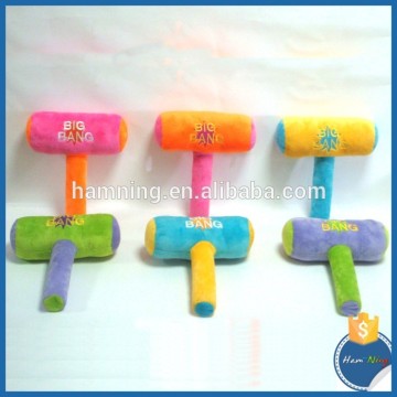variety colors of hammer soft music toy for kids hammer toy