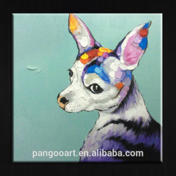 Decor Animal Painting Canvas Handpaint Artwork 52660