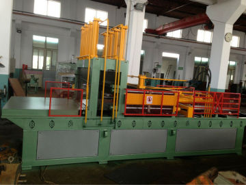 Corrugated fin folding machine for transformer corrugated tank