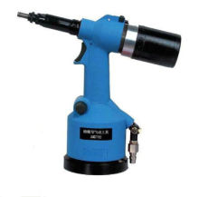 Light Weight Pneumatic Air Riveter Reliable , Folding-edge