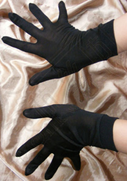 silk gloves
