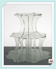 2 tiers acrylic cake stand,acrylic display,clear acrylic cake stand