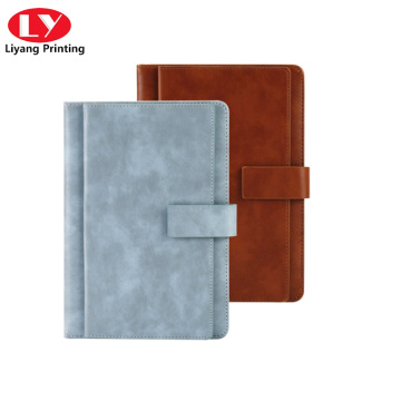 notebook a5 soft PU and leather custom book