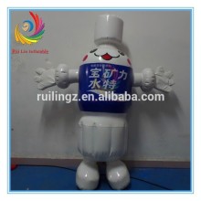 High Quality Waterproof Inflatable Advertising Product,Inflatable Water Bottle