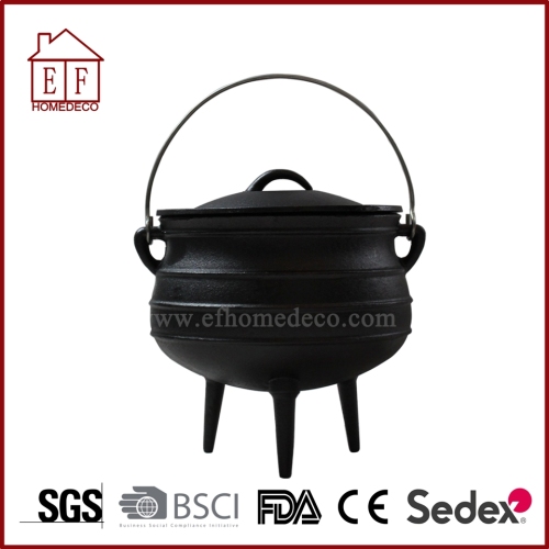 무쇠 Potjie 남비 크기 4