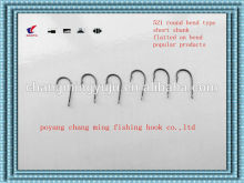 MUSTAD 521 round bend big barb fishing hook