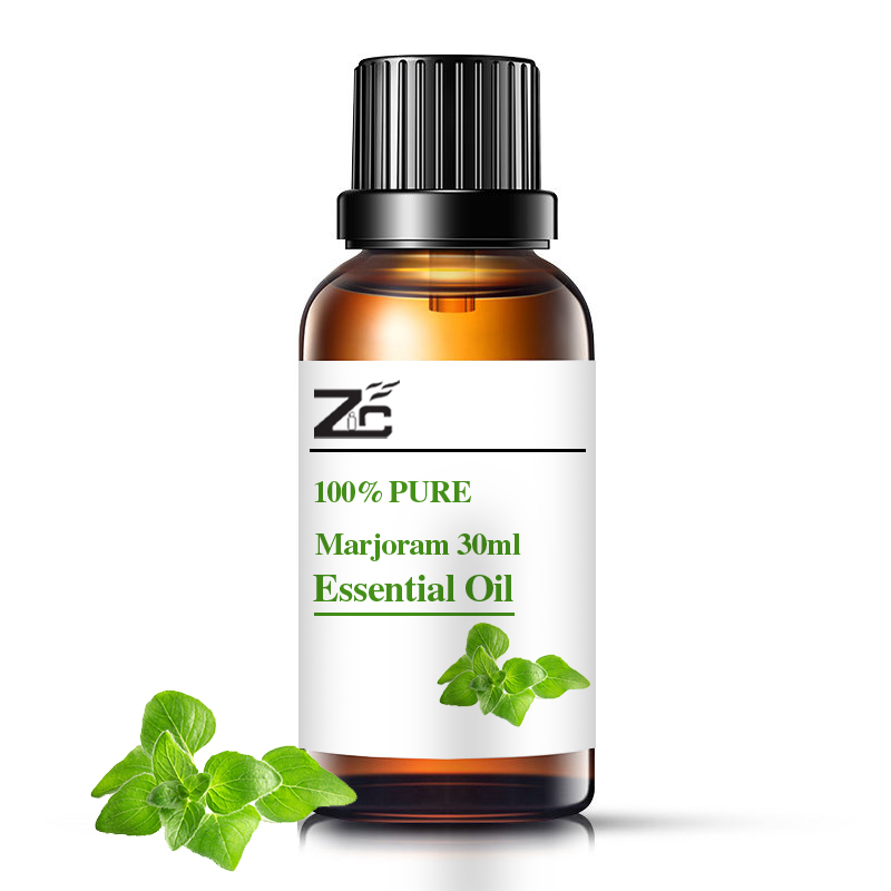 Aceite de aromaterapia marjoram para el cuidado de la piel del cuerpo