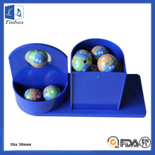 Small Egg Shape Tin Box Containers