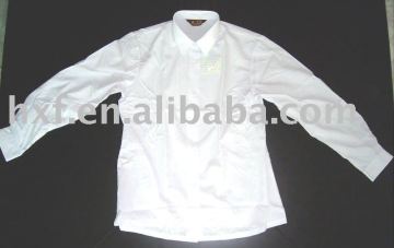 white cotton shirt