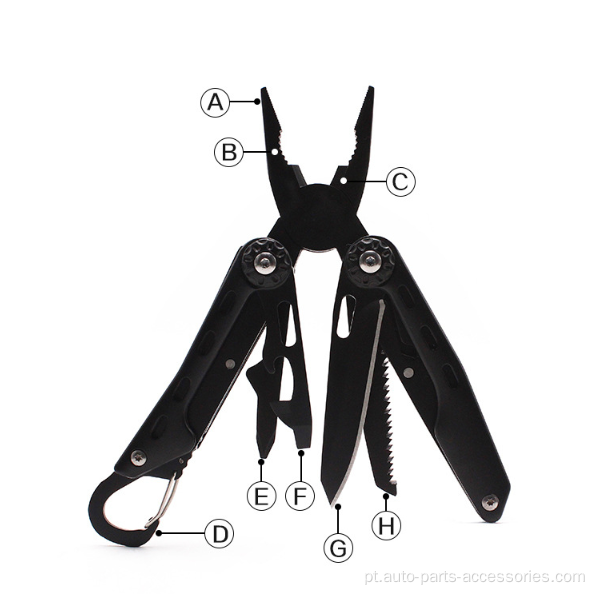 Alicate dobrável Compact Tool Knife Pliers Ferramenta Conjunto de ferramentas