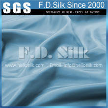 2015 Hellosilk new winter pale blue drape ture habutai