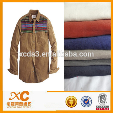 14w corduroy fabric made in china for making corduroy clothing