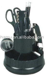 Plastic Black Multi-functional Desk Organizer