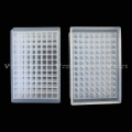 2.2ml 96 square well plate U-bottom H Style