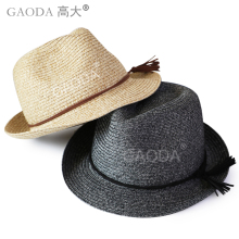 China wholesale cheap flat top fedora hat