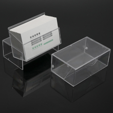 Plastic Business Name Card Trading Card Storage Box Visit Credit Magnetic Memory Membership Nano Sim Card ID Bus Card Holder