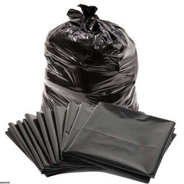Extra große schwarze Außentrash-Taschen, schwerer Mülleimer können Liner