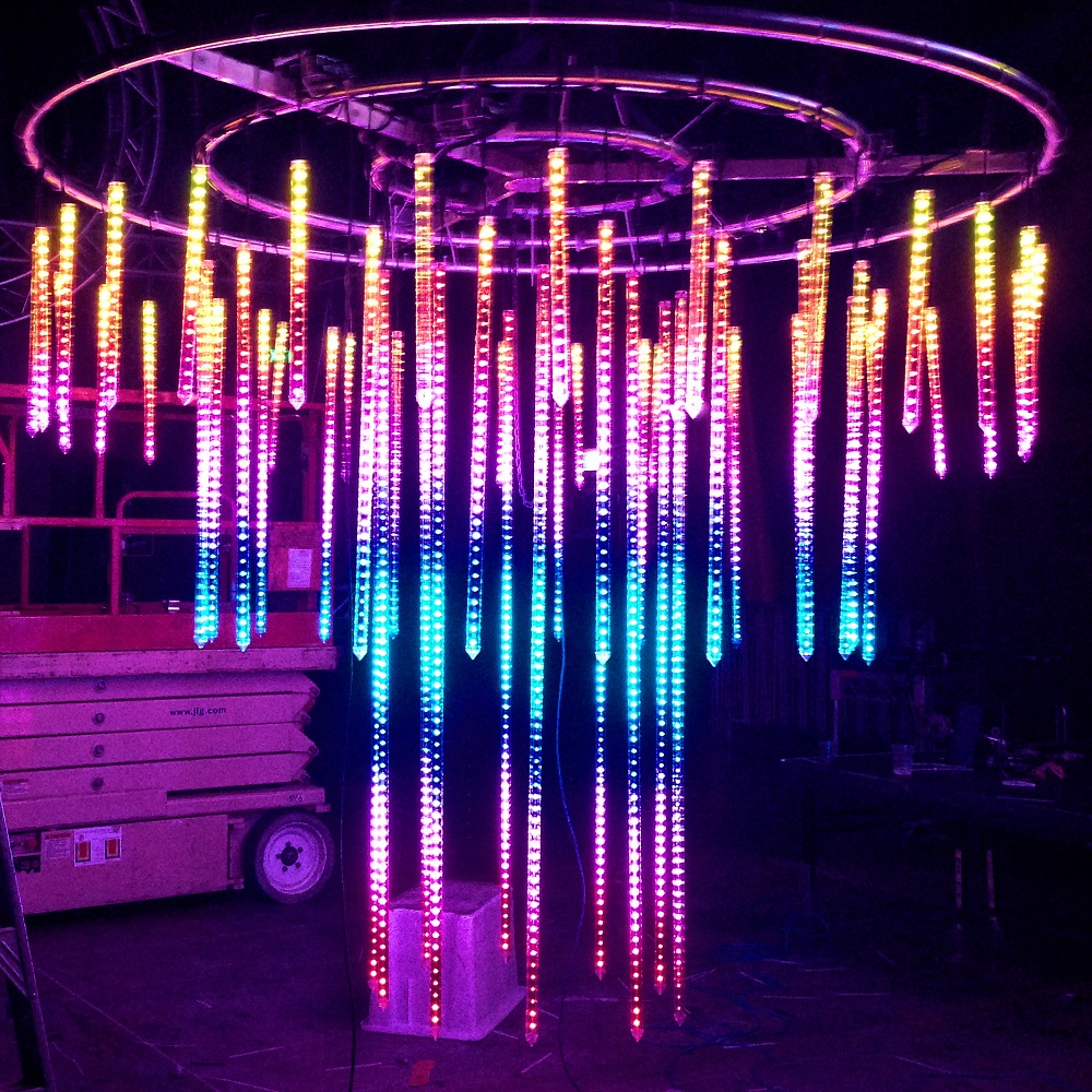 Disco Ceiling Lead RGB Pixel Tube Lighting