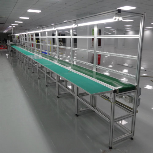 Industrial Pvc Belt Conveyors System Assembly Line