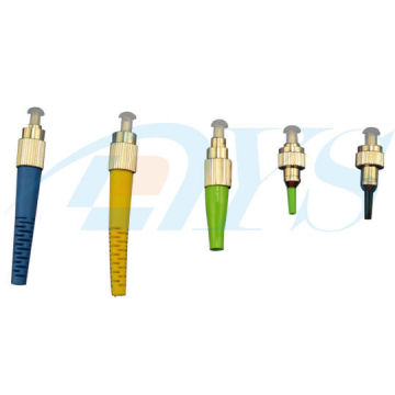 Fc / Upc / Apc Optical Fiber Connectors , Multimode Fiber Connectors