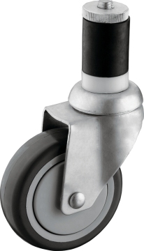 Medium Duty 4 inch Expanding Stem PU Casters