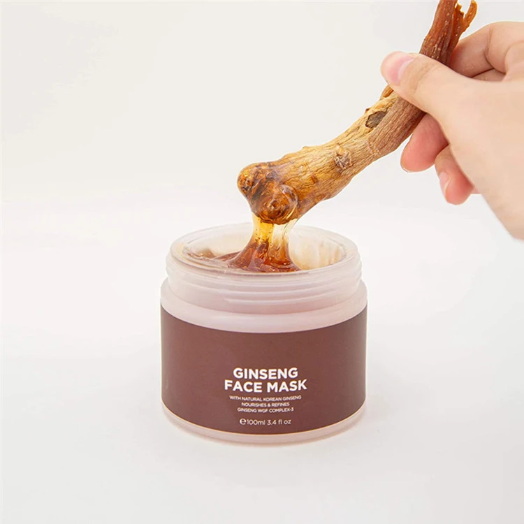 Private Custom Korean Red Ginseng Anti-Aging Anti Wrinkle Face Mask