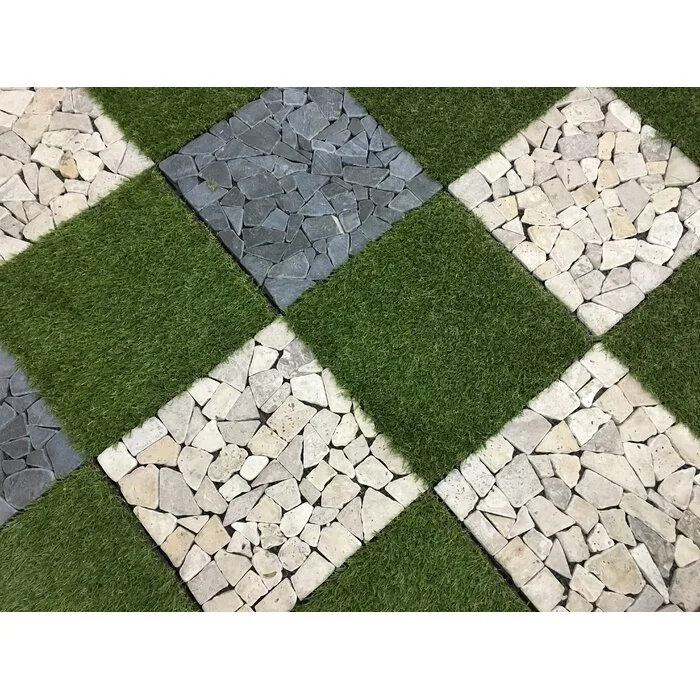 Low Maintenance Marble Stone Tiles Natural Outdoor Stone Deck Tile Flooring DIY