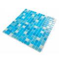 Mixed Blues Glass Mosaic Piscina Swimming Pool Tiles