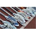 Lacrosse-Kopf mit Spieler-Tasche