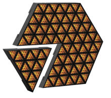 16x30W LED Retro Triangle Background Light for DJ Disco Stage