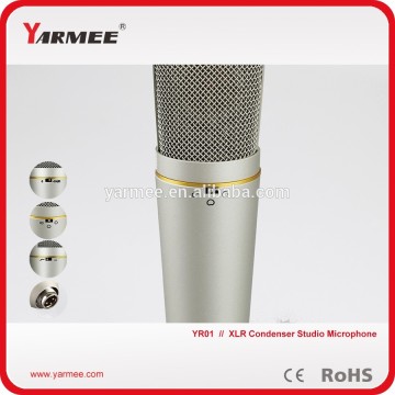 Professional microphone condenser studio electret recording microphone