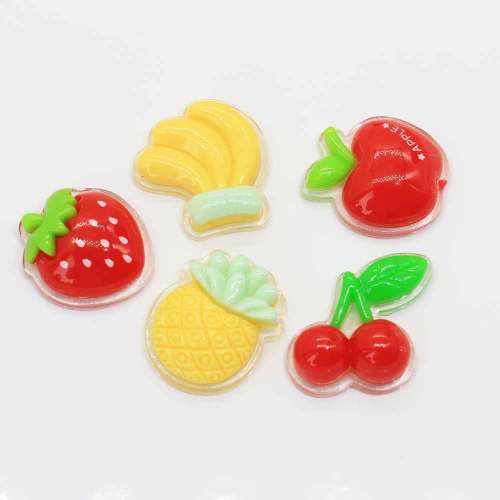 Misto Resina Frutta Cabochon Abbellimenti Flatback Decorazione Artigianato Abbellimenti Per Accessori Scrapbooking